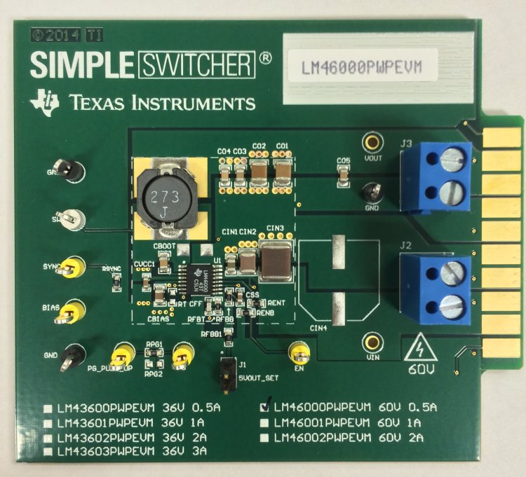 LM46000PWPEVM