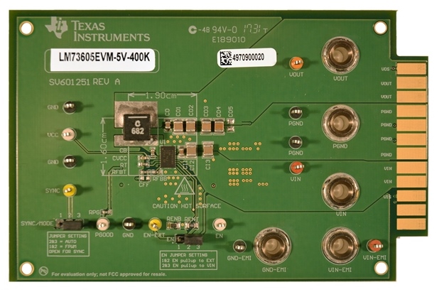 LM73605EVM-5V-400K