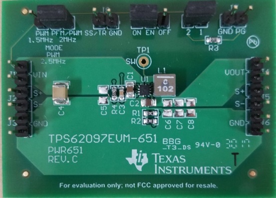 TPS62097EVM-651