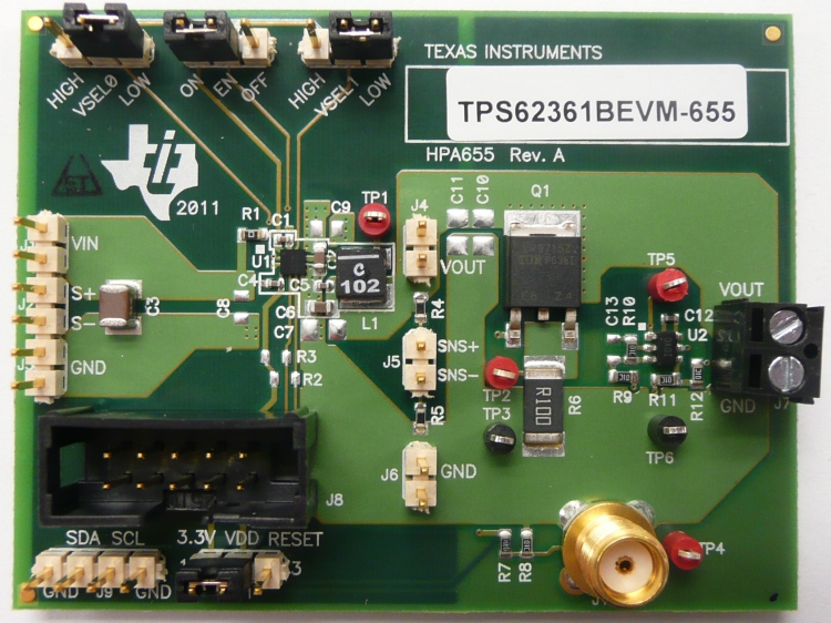 TPS62361BEVM-655