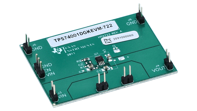 TPS74001DGKEVM-722